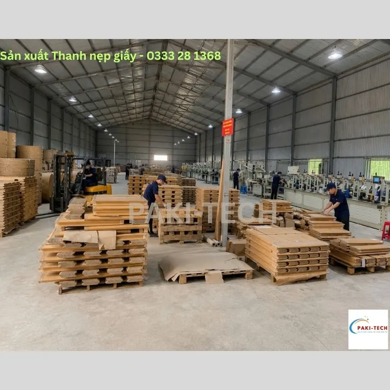Xưởng sản xuất thanh nẹp góc giấy